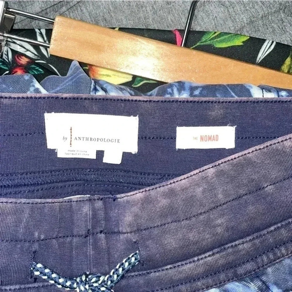 Anthropologie - Blue Floral Nomad  Joggers Womens - Picture 5 of 6